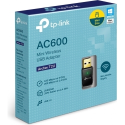 Scheda di rete Wireless Adattatore USB Wifi Dual Band AC600 TPLink Archer T2U