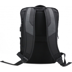 Zaino Notebook 13.3/15.6 ADJ Urban Backpack Tasca Cavo USB Borsa PC portatile