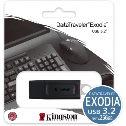 PEN DRIVE 32GB DATATRAVELER EXODIA USB 3.2 GEN1 (DTX/32GB)