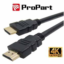 Cavo HDMI 2.0 High Speed 4K 3D con Ethernet 10m SP-SP NERO
