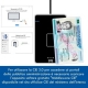 LETTORE CARTA IDENTITA ELETTRONICA 3.0 SMARTCARD NFC CONTACTLESS USB