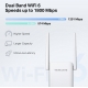Range Extender Wi-Fi 6 Dual Band AX1800 RJ45 Giga Ethernet Mercusys ME70X