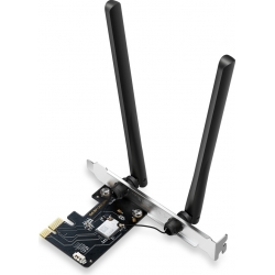 Scheda di rete Wi-Fi 6E Tri-Band AXE5400 + Bluetooth 5.2 interfaccia PCI Express