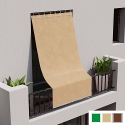 Tenda da sole per balcone e terrazzo parasole poliestere resistente UV H.290cm