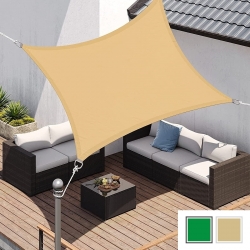Vela parasole giardino terrazza tenda da sole quadrilatera impermeabile