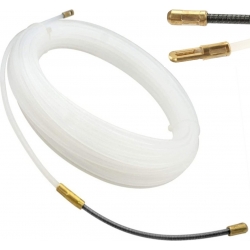 Sonda passacavi nylon flessibile tira cavi elettrici retrattile spirale guida a molla