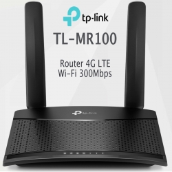 Router 4G con Lettore SIM TP-Link MR100 Condivisione Internet mobile Wifi Lan