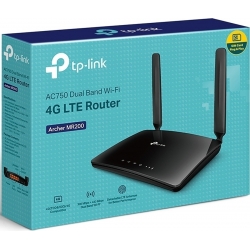 Router 4G LTE MR200 Wifi Dual Band AC750 SIM QoS Condivisione Internet Mobile