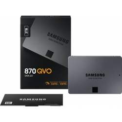 SSD da 2TB (2000GB) Samsung 870 QVO MZ-77Q2T0BW Sata III Stato Solido