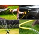 Tubo gomma per irrigazione 3 strati retinato flessibile nero verde da giardino