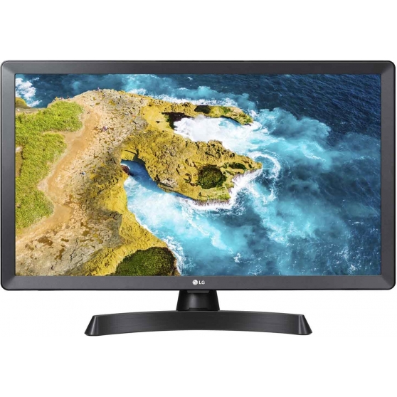 SMART TV 24" WIFI WEB OS HD-READY DVB-T2/S2/C MONITOR LG 24TQ510S HDMI NERO