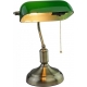 E27 Bakelite Vintage Table Lamp Holder with Switch Green