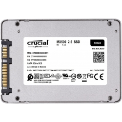SSD Crucial MX500 da 500GB Memoria 3D Nand Hard Disk interno 2.5 Stato Solido