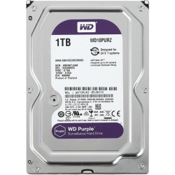 Hard Disk da 1TB 3.5" SATA III 5400rpm WD Purple WD10PURZ DVR Sorveglianza