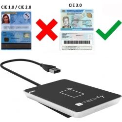 Lettore Carta Identità Elettronica 3.0 Tessera Sanitaria Contactless Reader RFID NFC