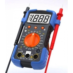 Tester Multimetro digitale (002025BI) LCD misurazione elettrica Voltmetro