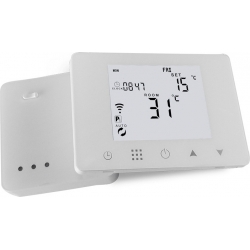 Kit termostato wireless rf wifi per caldaia a gas scatola 503 compatibile con amazon alexa echo 3a 220v