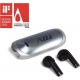 Auricolari Bluetooth 5.2 stereo Novel ADJ aptX Adaptive microfono audio HQ silver