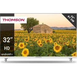 TV 32 THOMSON HD FRAMELESS SMART T2/C2S2 ANDROID 11 BIANCO