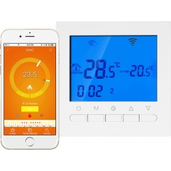 Termostato digitale per riscaldamento elettrico stufa calorifero wifi compatibile con amazon alexa echo e google home 16a 220