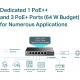 Switch Desktop 6 Porte Gigabit di cui 3 PoE+ e 1 PoE++