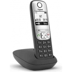 Telefono senza filo rete fissa cordless Display DECT Siemens Gigaset A690 silver