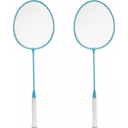 4pcs racchette badminton per principianti per pratica forma classica con custodia colore assortito
