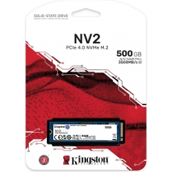 Hard disk SSD 500GB M2-2280 PCI-express NVMe Kingston SSD NV2 SNV2S/500G