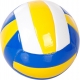 Palla da pallavolo o beach volley per training sport e tempo libero colore blu biianco e giallo diametro 21cm