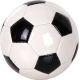 Palla da calcio per training sport e tempo libero colore bianco e nero diametro 21cm