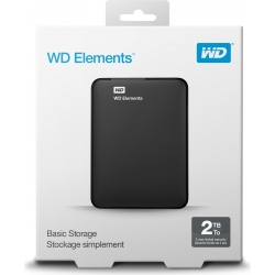 Hard Disk 2TB USB Western Digital WD Elements Portable disco rigido esterno