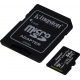 SD MICRO 64GB CL10 UHS-I CON ADATT. 100MB/S LET.85MB/S SCRIT.KINGSTON
