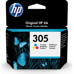Cartuccia di inchiostro color tricromia originale HP 305 ink-jet DeskJet Envy