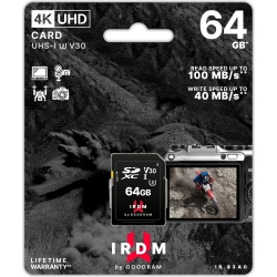 Scheda SD 64GB UHS I U3 GoodRAM - blister retail