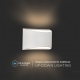 Lampada LED da Muro Chip Bridgelux 10W Doppio Fascio Luminoso Bianco IP54