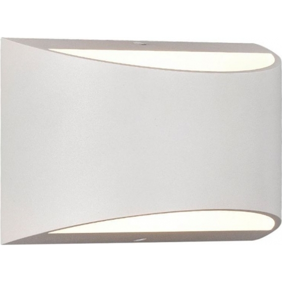 Lampada LED da Muro Chip Bridgelux 10W Doppio Fascio Luminoso Bianco IP54