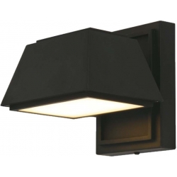Lampada LED da Muro 15W 120LM/W Doppio Fascio Luminoso Colore Nero IP65