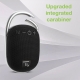 Mini Altoparlante Wireless BT V5.3 Speaker Luce LED Vivavoce TF USB Nero
