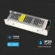 Slim Metal Power Supply 150W 24V 6.25A Screw Terminals with 2 Outputs 199x61x31mm IP20 TRIAC Dimmable