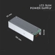 Slim Metal Power Supply 60W 12V 5A with 1 Output 130x50x31mm IP20