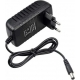 Plastic Power Supply 30W 12V 2.5A Plug&Play with 2.1 Jack Black Color 1.2m Cable IP44