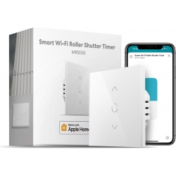 Pulsante Smart Wi-Fi a muro per tapparelle 220V 400W MRS100HK retroilluminato