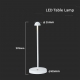 3W Led Table Lamp White 3in1