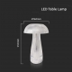 LED Table Lamp 800mAH Battery 160*250 3in1 Transparent Body