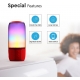 2*3W LED Bluetooth Speaker with USB&Tf Card Slot Red
