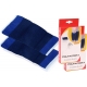 2 polpaccere elastiche palestra polpaccera sportiva per uomini e donne colore blu
