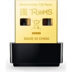 TP-Link Archer T2U Nano Scheda di Rete USB Wi-Fi AC600 Dual Band