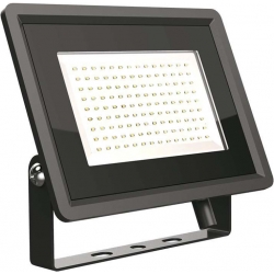 Faro illuminazione luce a LED SMD 100W V-TAC F-Series Nero 6400K IP65