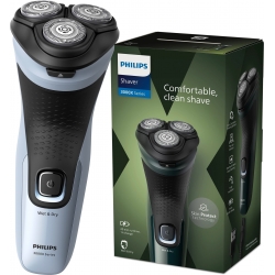 Philips Series 3000X X3003/00 Rasoio Elettrico Wet & Dry lame PowerCut Barba