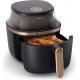 FRIGGITRICE AD ARIA MULTICOOKER L 4.2 LITRI CON FINESTRA E PROGRAMMI